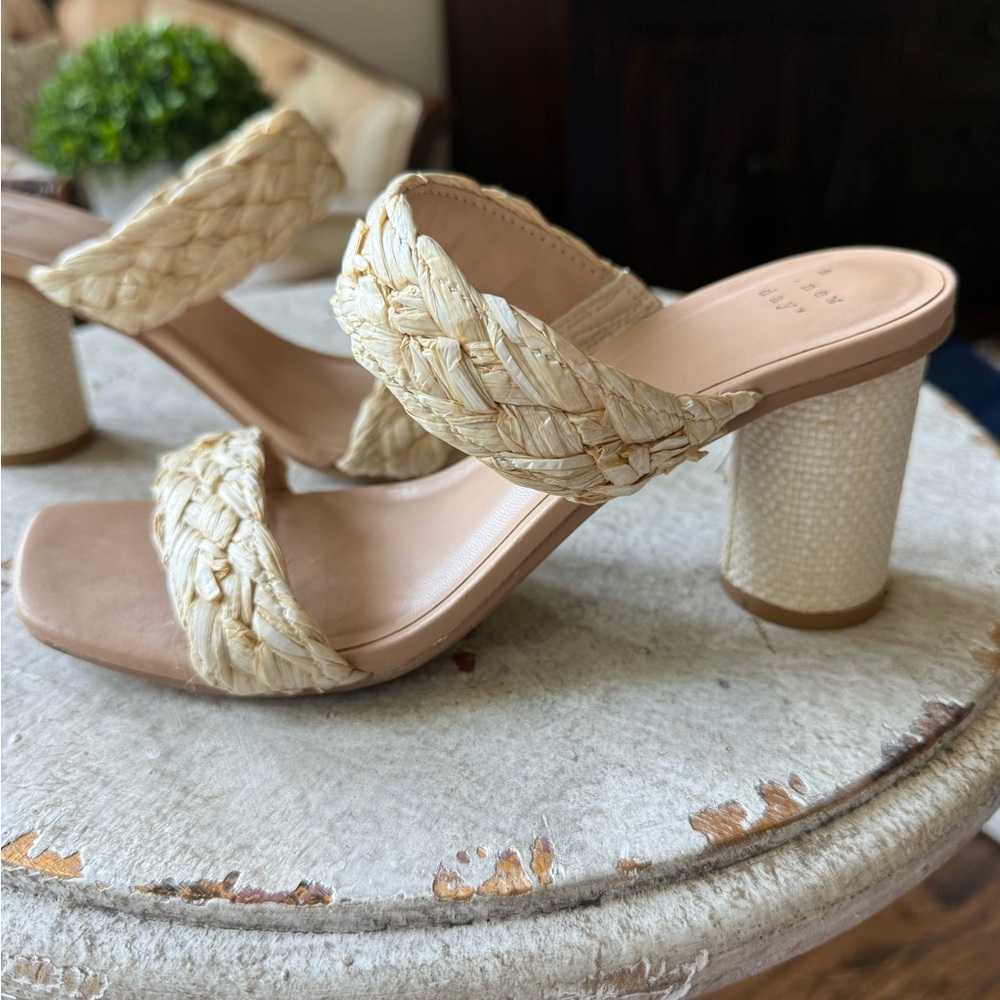A New Day Tan Braided Sandals
